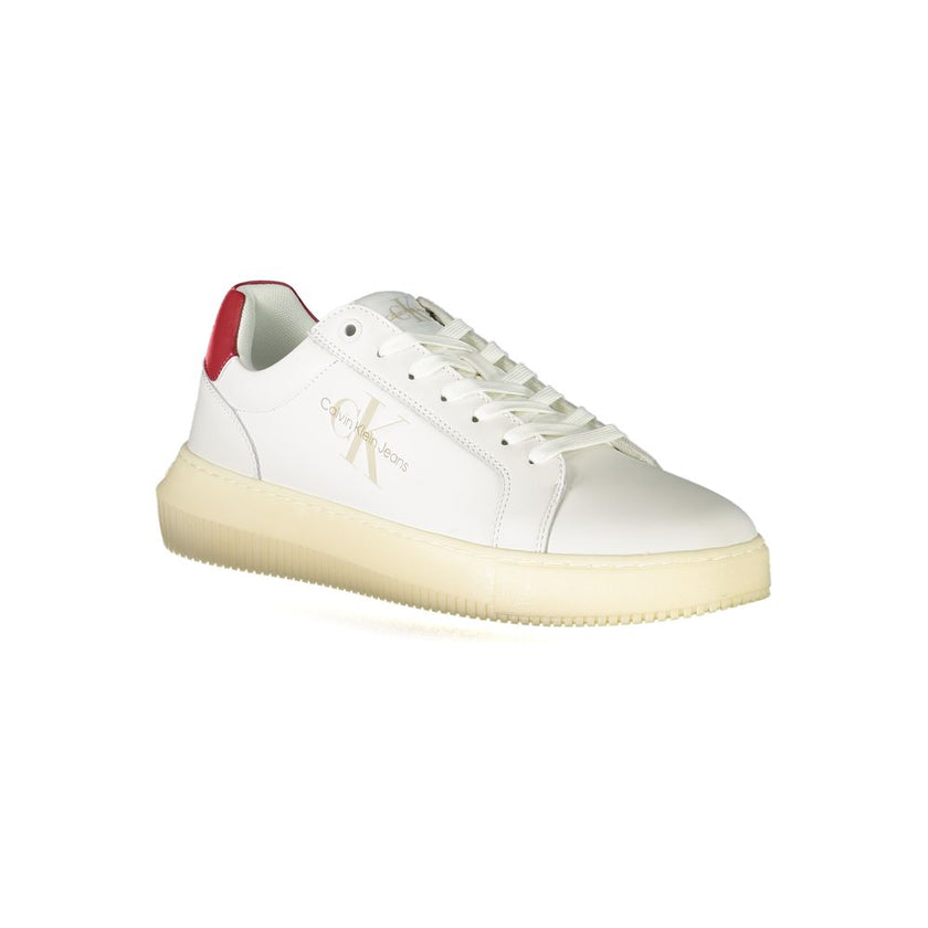White Polyester SneakerSPORTS SHOE WITH LACES, PRINT, CONTRAST DETAILS, LOGO, 50% RECYCLED POLYESTERWhite Polyester Sneaker${tagsCalvin KleinAulae White Polyester Sneaker Calvin KleinAulae White Polyester Sneaker SPORTS SHOE WITH LACES, PRINT, CONTRAST DE