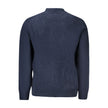 Blue Cotton Men SweaterWrap yourself in the epitome of style with this Hugo Boss chenille sweater. Exuding confidence and crafted from 100% cotton for unparalleled comfort, it’s the perfect blend of fashion and function. Its striking blue hue and discreet