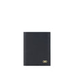 Black Calf Leather Bos Taurus WalletThe Ferragamo Revival leather Card Holder is crafted from premium leather and finished with a sophisticated metal plaque with the iconic logo applique on the front. The billfold style offers a slim yet functional struct