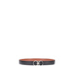 Brown Calf Leather Bos Taurus Regular BeltFerragamo’s reversible Gancini leather Belt features a three-dimensional buckle with the brand’s iconic Gancini logo. The reversible monochrome grained leather design offers two style options, making it versatile