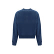 Blue Cotton SweatshirtCotton Sweatshirt by Chloé, ribbed crew neck, ribbed cuffs, ribbed hem, contrasting iconic brand monogram at front, monochrome design, regular fit. Season: AW25 Composition: 100% Cotton MADE IN ITALYBlue Cotton Sweatshirt${tagsChloéA