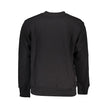 Black Cotton Men SweaterElevate your wardrobe with Calvin Klein’s perfect blend of comfort and style—a long-sleeved sweatshirt that makes a statement without saying a word. Its crewneck design and snug fleece ensure those chilly days are met with a warm e
