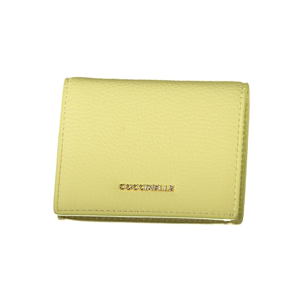 Giallo Leather Wallet with Double Card Slots & Coin Purse