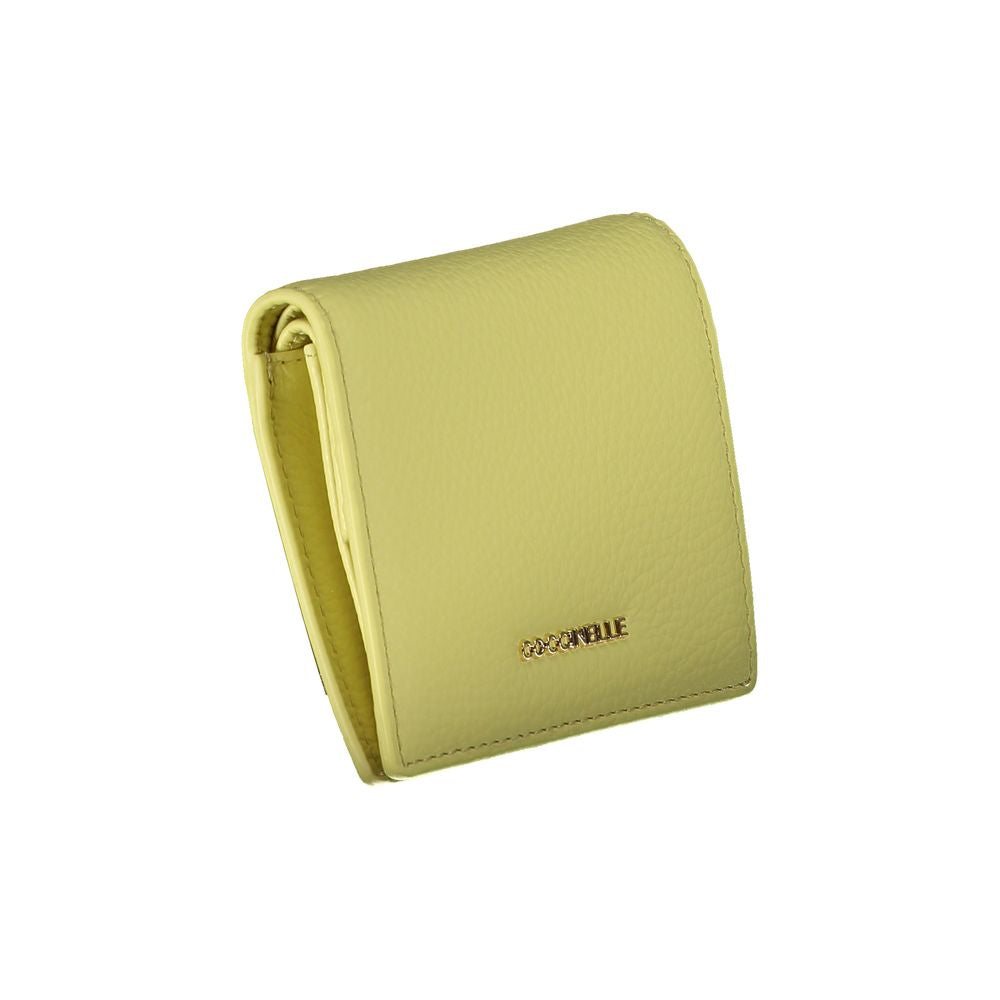 Giallo Leather Wallet with Double Card Slots & Coin Purse