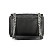 Black Polyester HandbagBAG 2 CHAIN SHOULDER HANDLES, 1 EXTERNAL POCKET, 1 INTERNAL POCKET, 2 COMPARTMENTS, CONTRASTING DETAILS, SWIVEL CLOSURE, LOGO, 50% RECYCLED POLYESTERBlack Polyester Handbag${tagsCalvin KleinAulae Black Polyester Handbag Calvin Klein