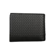 Elegant Black Leather RFID WalletExperience the perfect blend of functionality and style with this elegant wallet. Crafted with meticulous attention to detail, it boasts two practical compartments, a dedicated coin purse, and double spaces to organize you