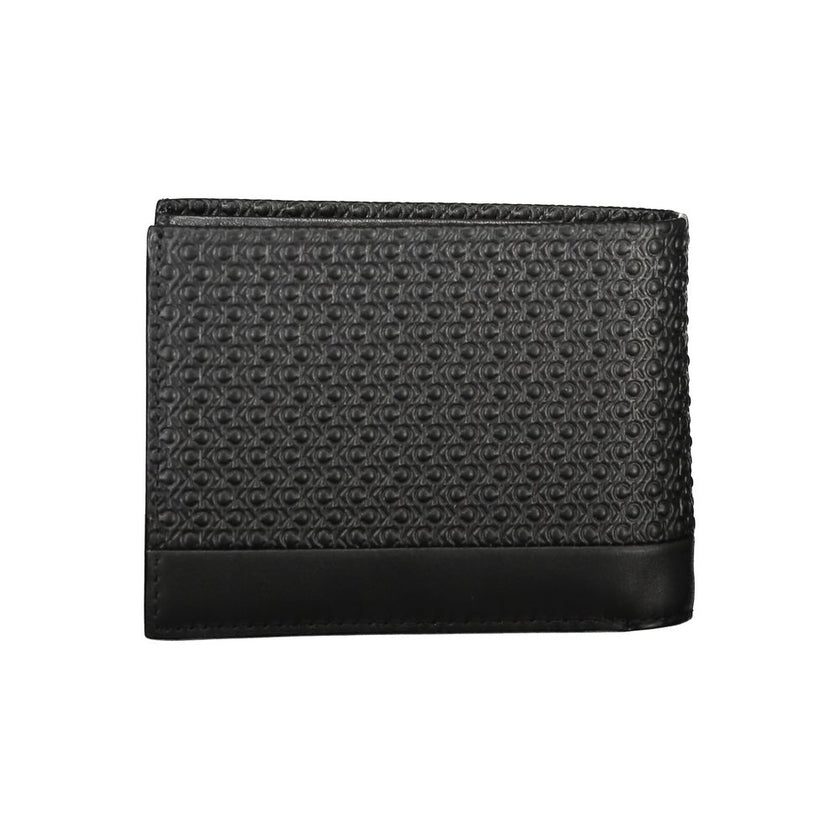 Elegant Black Leather RFID WalletExperience the perfect blend of functionality and style with this elegant wallet. Crafted with meticulous attention to detail, it boasts two practical compartments, a dedicated coin purse, and double spaces to organize you