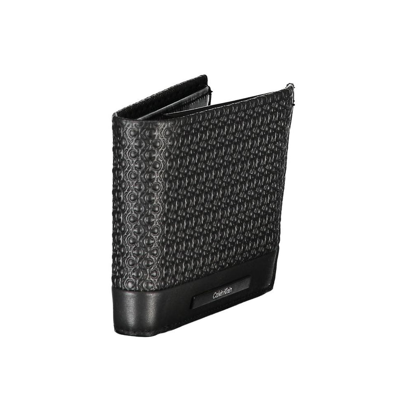 Elegant Black Leather RFID WalletExperience the perfect blend of functionality and style with this elegant wallet. Crafted with meticulous attention to detail, it boasts two practical compartments, a dedicated coin purse, and double spaces to organize you