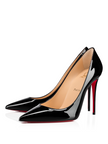 Black Patent Leather Kate Décolleté 100CHRISTIAN LOBOUTIN Gorgeous brand new with tags, Black Patent Leather Kate Décolleté 100 Model: 3191411BK01 Color: Black Material: 100% Patent Leather Logo details, Red sole Made in Italy Collection: Carry Over Heel