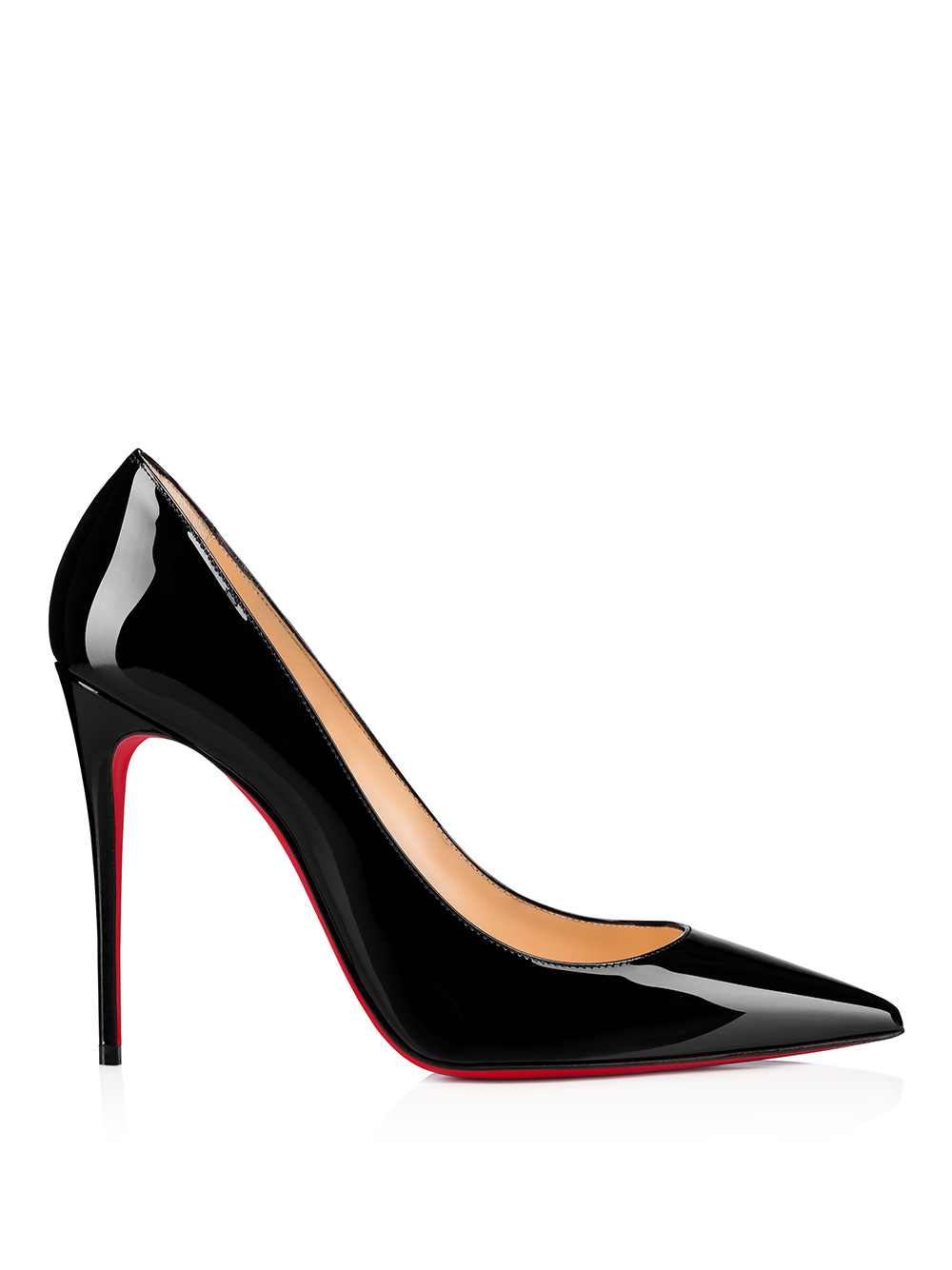 Black Patent Leather Kate Décolleté 100CHRISTIAN LOBOUTIN Gorgeous brand new with tags, Black Patent Leather Kate Décolleté 100 Model: 3191411BK01 Color: Black Material: 100% Patent Leather Logo details, Red sole Made in Italy Collection: Carry Over Heel