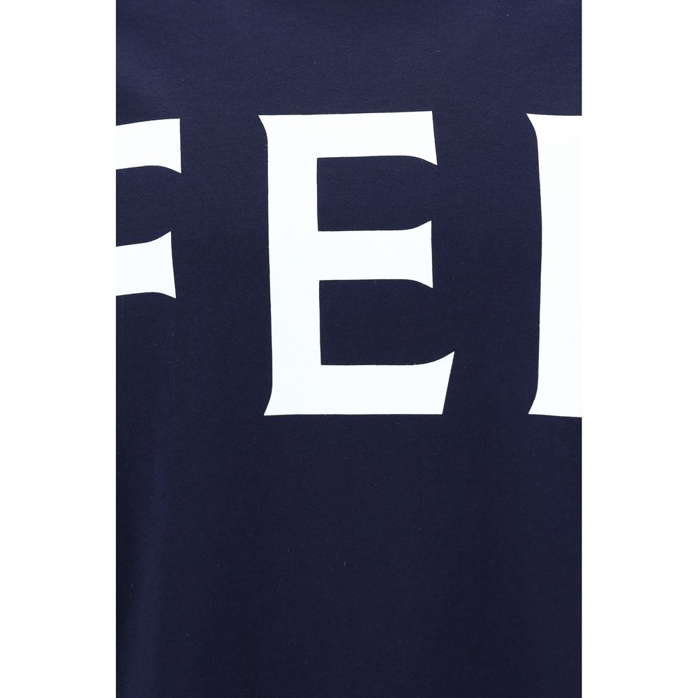 Blue Cotton T-ShirtCotton T-Shirt by Ferragamo, ribbed crew neck, contrasting iconic brand monogram on front and back, regular fit. Season: AW25 Composition: 100% Cotton MADE IN ITALYBlue Cotton T-Shirt${tagsFerragamoAulae Blue Cotton T-Shirt FerragamoAul