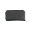 Black Polyethylene Women WalletDiscover the epitome of sophistication with this sleek Calvin Klein wallet. Designed for the modern trendsetter, it boasts five practical compartments, including dedicated card spaces, ensuring your essentials are organized