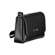 Black Polyester Women HandbagDare to make a sustainable statement with the Calvin Klein handbag, where eco-conscious fashion meets sleek design. Crafted from a blend of recycled materials, this bag features an adjustable shoulder trap for versatile carry,