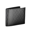 Black Polyester Men WalletInfuse your everyday style with a touch of sophistication with this Calvin Klein wallet. Crafted to keep your essentials secure and organized, it features two compartments, a coin purse, and ample space for your cards enhanced wi