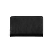 Black Polyethylene Women WalletIndulge in the epitome of sophistication with the Calvin Klein wallet. Perfectly blending functionality with chic elegance, this wallet features a singular main compartment, dual internal card spaces, and a secure purse area