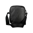 Sleek Urban Black Shoulder BagUpgrade your accessory game with this sleek, environmentally conscious shoulder bag from Calvin Klein. Its refined design boasts an adjustable shoulder strap for a customized fit, and the contrasting details add a touch of el