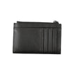 Sleek Black Zip Wallet with Contrast DetailingDiscover sophistication with this sleek black wallet from Calvin Klein, a statement piece with practical elegance. Designed with two external pockets for easy access and a secure zip closure to keep your valua