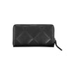 Sleek Black RFID Blocking Wallet with LogoStylish and secure, this sleek black wallet from Calvin Klein is the epitome of luxury and functionality. With ample organization, it features five compartments, a handy coin purse, and double spaces for all your