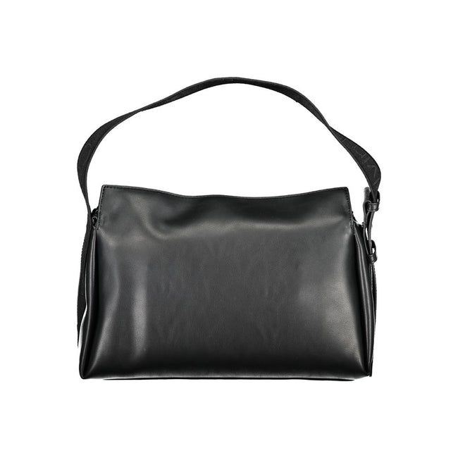 Black Polyester HandbagBAG 1 ADJUSTABLE SHOULDER HANDLE, 1 INTERNAL DOCUMENT POCKET, CONTRASTING DETAILS, ZIP CLOSURE, LOGO, 50% RECYCLED POLYESTERBlack Polyester Handbag${tagsCalvin KleinAulae Black Polyester Handbag Calvin KleinAulae Black Polyester Han