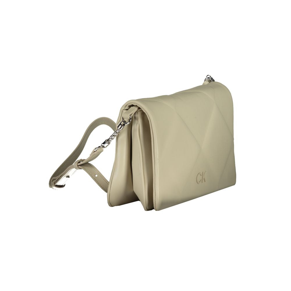 Beige Cotton HandbagBAG, ADJUSTABLE SHOULDER STRAP, 2 COMPARTMENTS, 1 INTERNAL CARD POCKET, CONTRASTING DETAILS, SNAP CLOSURE, LOGO, 50% RECYCLED POLYESTERBeige Cotton Handbag${tagsCalvin KleinAulae Beige Cotton Handbag Calvin KleinAulae Beige Cotton Hand