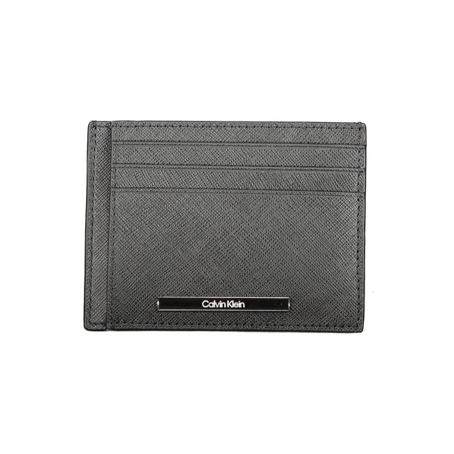 Black Leather WalletCARD HOLDER, 1 CENTRAL POCKET, 1 COMPARTMENT, DOUBLE SPACES FOR CARDS, CONTRAST DETAILS, LOGOBlack Leather Wallet${tagsCalvin KleinAulae Black Leather Wallet Calvin KleinAulae Black Leather Wallet CARD HOLDER, 1 CENTRAL POCKET, 1 COMPA