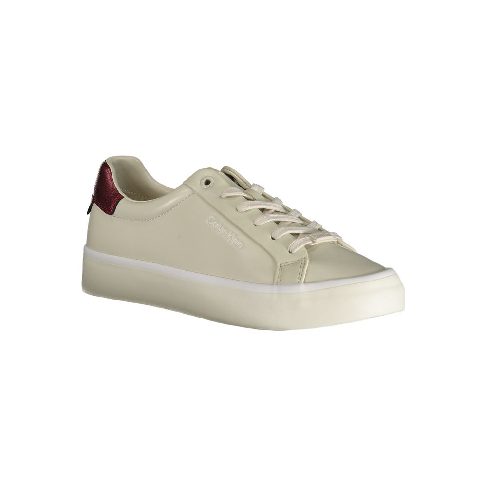 Beige Polyester SneakerSPORTS FOOTWEAR WITH LACES, CONTRAST DETAILS, PRINT, LOGOBeige Polyester Sneaker${tagsCalvin KleinAulae Beige Polyester Sneaker Calvin KleinAulae Beige Polyester Sneaker SPORTS FOOTWEAR WITH LACES, CONTRAST DETAILS, PRINT, LOGO 1102