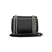 Black Polyethylene Women HandbagExperience the pinnacle of urban elegance with Calvin Klein’s latest handbag masterpiece. Showcasing a sleek black 100% polyethylene composition, this accessory is the epitome of chic sophistication with a practical edge. T