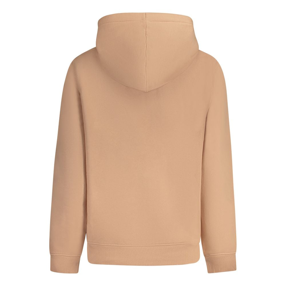 Pink Cotton Women SweaterDare to make a bold statement with the Calvin Klein Long Sleeve Hoodie. With sleek design and subtle logo accentuation, this sweatshirt isn’t just about comfort, but it’s a nod to your impeccable taste in fashion. Perfect for tran