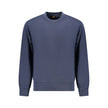 Blue Cotton Men SweaterElevate your casualwear with the timeless sophistication of Hugo Boss. This sleek long sleeve sweatshirt, designed with attention to detail, features an exquisitely embroidered logo that takes center stage. Crafted from premium orga