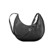 Black Recycled Polyester Women HandbagUnveil your boldest self with the Calvin Klein statement piece designed for the fashion-forward. This chic handbag is a true testament to sustainable luxury, crafted from 100% recycled polyester. Its sleek black silho