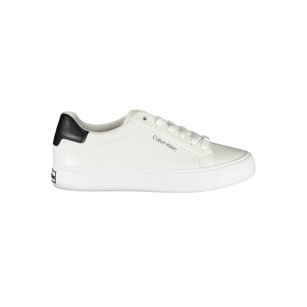 White Polyester SneakerSPORTS FOOTWEAR WITH LACES, CONTRAST DETAILS, PRINT, LOGOWhite Polyester Sneaker${tagsCalvin KleinAulae White Polyester Sneaker Calvin KleinAulae White Polyester Sneaker SPORTS FOOTWEAR WITH LACES, CONTRAST DETAILS, PRINT, LOGO 1102