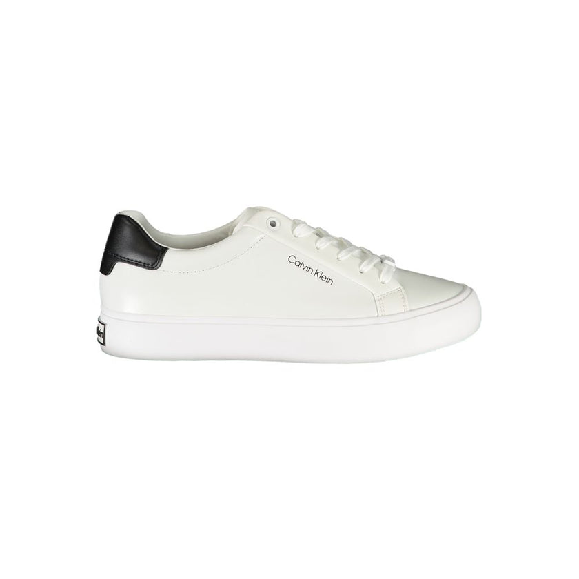 White Polyester SneakerSPORTS FOOTWEAR WITH LACES, CONTRAST DETAILS, PRINT, LOGOWhite Polyester Sneaker${tagsCalvin KleinAulae White Polyester Sneaker Calvin KleinAulae White Polyester Sneaker SPORTS FOOTWEAR WITH LACES, CONTRAST DETAILS, PRINT, LOGO 1102