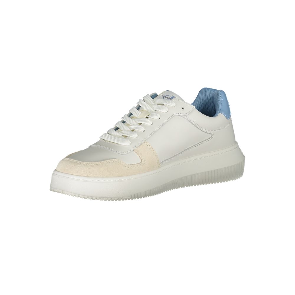 Eco-Conscious Sneakers with Contrasting DetailsStep into sustainable style with our Eco-Conscious Sneakers featuring striking contrast details and bold print that make a statement on the move. With laces for a custom fit and the iconic logo displayed prom