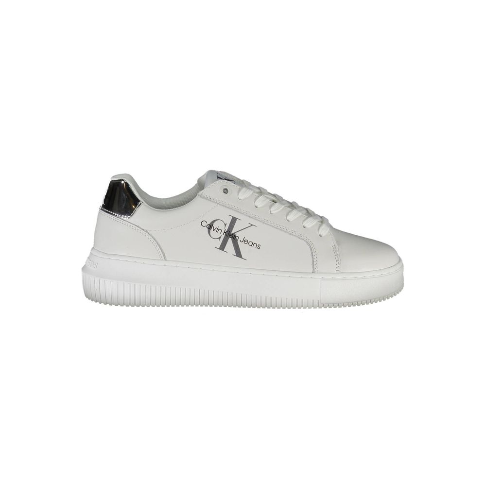 White Polyester SneakerSPORTS SHOE WITH LACES, CONTRASTING DETAILS, CONTRASTING SOLE, PRINT, LOGO, RECYCLED POLYESTERWhite Polyester Sneaker${tagsCalvin KleinAulae White Polyester Sneaker Calvin KleinAulae White Polyester Sneaker SPORTS SHOE WITH LACES, C