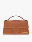 Le Grand Bambino Light Brown BagJACQUEMUS Gorgeous brand new, 100% Authentic Jacquemus Le Grand Bambino light brown Bag. Model: 213BA007-3072-811 Color: Ligt Brown with Gold Hardware Material: Leather – Adjustable shoulder strap – Small handle – Removable
