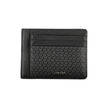 Sleek Black Leather Coin Purse with Card HolderKeep your essentials organized in style with this sophisticated black leather coin purse from Calvin Klein. Perfect for those who appreciate minimalistic elegance paired with functionality. The card holder fe
