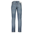 Blue Cotton Men JeansElevate your denim game with the sleek sophistication of Calvin Klein’s slim jeans. A perfect blend of comfort and style, constructed with 20% recycled cotton, these jeans showcase a modern washed effect that makes a bold statement. T