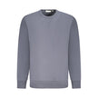 Blue Cotton Men SweaterUnleash timeless sophistication with this Calvin Klein crew neck sweatshirt. Crafted from premium 95% regenerative cotton, it boasts a plush brushed texture that exemplifies comfort with a conscience. Stand out with the contrasting