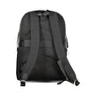 Black Polyester Men BackpackElevate your style to new heights with this sleek Calvin Klein backpack, where functionality meets fashion in a symphony of elegance. Designed for the modern urbanite, it features an external pocket for easy access, a dedicated