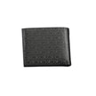Black Polyester Men WalletElevate your accessory game with the Calvin Klein wallet that seamlessly blends form and function. A secure companion for every urban adventure, this wallet boasts dual compartments with ample space for cards, protected by state-
