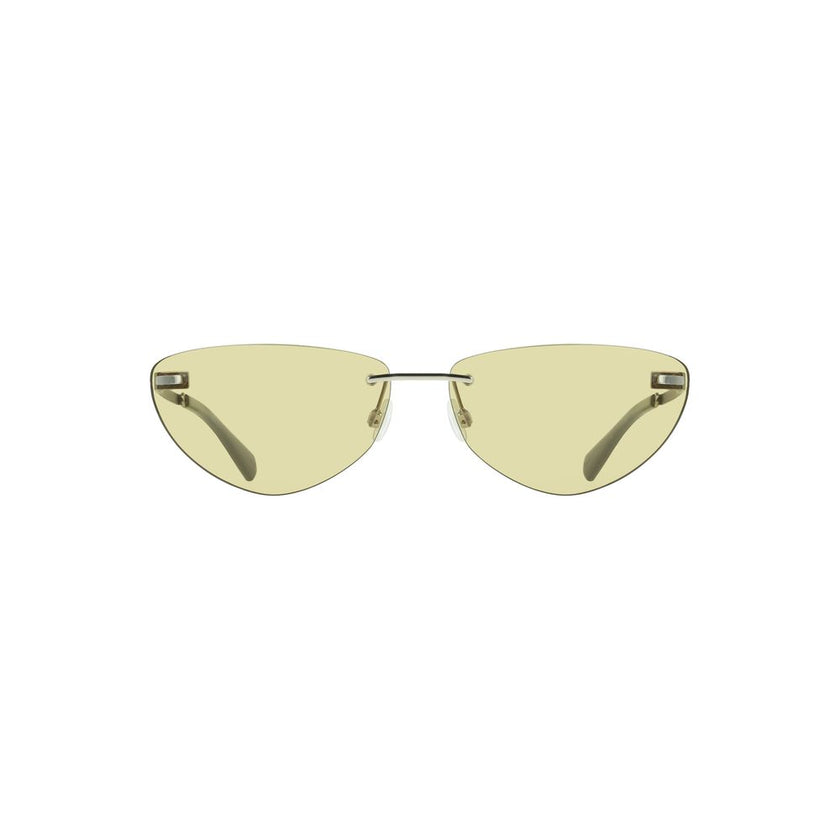 Green Metal Women SunglassElevate your style quotient with the Calvin Klein metal frame sunglasses. These premium shades, featuring a unique drop-shaped green lens, are the epitome of chic sophistication. Designed for the bold, the contrasting details and