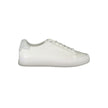 Elegant White Sneakers with Contrast DetailingStep into comfort and style with Calvin Klein’s sleek sneakers, perfect for bringing a sporty yet polished edge to your ensemble. Boasting laces for a secure fit, tasteful contrast details, and the unmistakabl