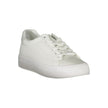 Elegant White Sneakers with Contrast DetailingStep into comfort and style with Calvin Klein’s sleek sneakers, perfect for bringing a sporty yet polished edge to your ensemble. Boasting laces for a secure fit, tasteful contrast details, and the unmistakabl