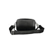 Black Polyethylene Women HandbagIndulge in the epitome of sophistication with this sleek Calvin Klein handbag, a perfect blend of functionality and high-fashion allure. Featuring an adjustable and removable shoulder strap alongside a chic shoulder handle,