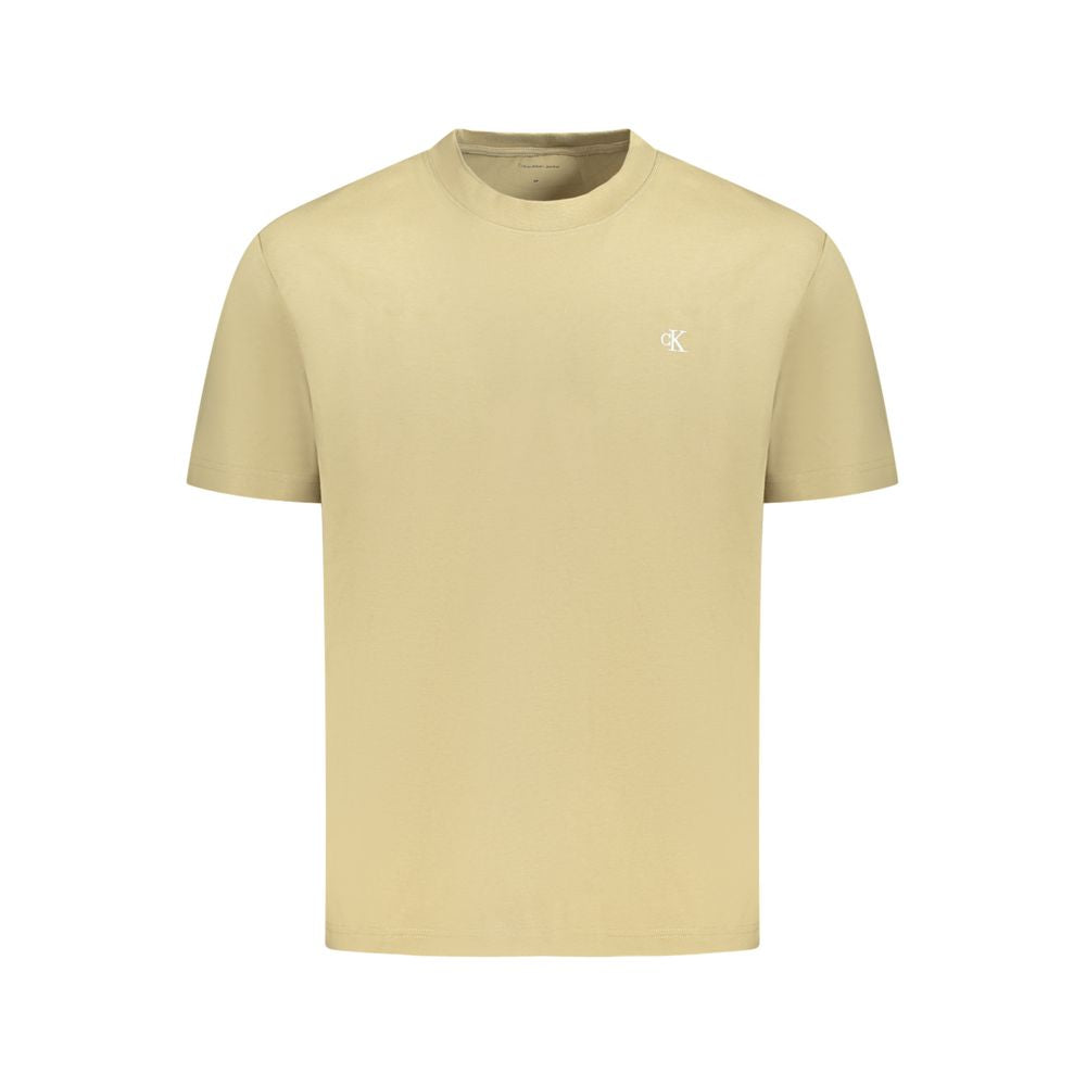 Green Cotton T-ShirtSHORT SLEEVE T-SHIRT, CREW NECK, EMBROIDERY, PRINT, LOGO, 95% REGENERATIVE COTTONGreen Cotton T-Shirt${tagsCalvin KleinAulae Green Cotton T-Shirt Calvin KleinAulae Green Cotton T-Shirt SHORT SLEEVE T-SHIRT, CREW NECK, EMBROIDERY, PRINT