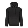 Black Cotton Men's Hooded SweaterDive into the epitome of modern luxury with this Calvin Klein sweatshirt. Exuding effortless style, it features a hood for an urban edge, a cozy fleece lining for comfort, and a single central pocket for practicality. Bold