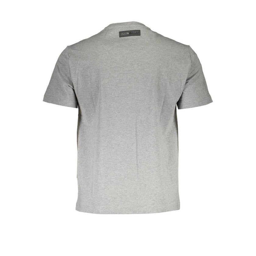 Brown Cotton Men T-ShirtPlein Sport redefines athletic luxury with this sumptuous, brown cotton t-shirt. Expertly crafted for those who demand a fusion of high-fashion and functionality, it boasts a classic round neck and short sleeves, elevated by bold l