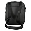 Sleek Black Recycled Polyester Shoulder BagExperience the perfect blend of functionality and style with this sleek Calvin Klein shoulder bag. Crafted for the environmentally conscious, it features an adjustable shoulder strap for customized comfort and an