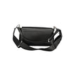 Black Polyethylene Women HandbagElevate your ensemble with the sleek sophistication of a Calvin Klein handbag, a quintessential accessory for the modern fashionista. Crafted from durable polyethylene, this chic black bag seamlessly transitions from daytim