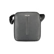 Black Polyester Men Shoulder BagElevate your style game with the Calvin Klein Eco-Conscious Shoulder Bag — a testament to modern elegance and ethical fashion. Crafted with 100% recycled polyester, this sleek black bag is a statement of refined durability